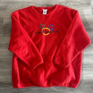 Vintage Walt Disney World Fleece Pullover